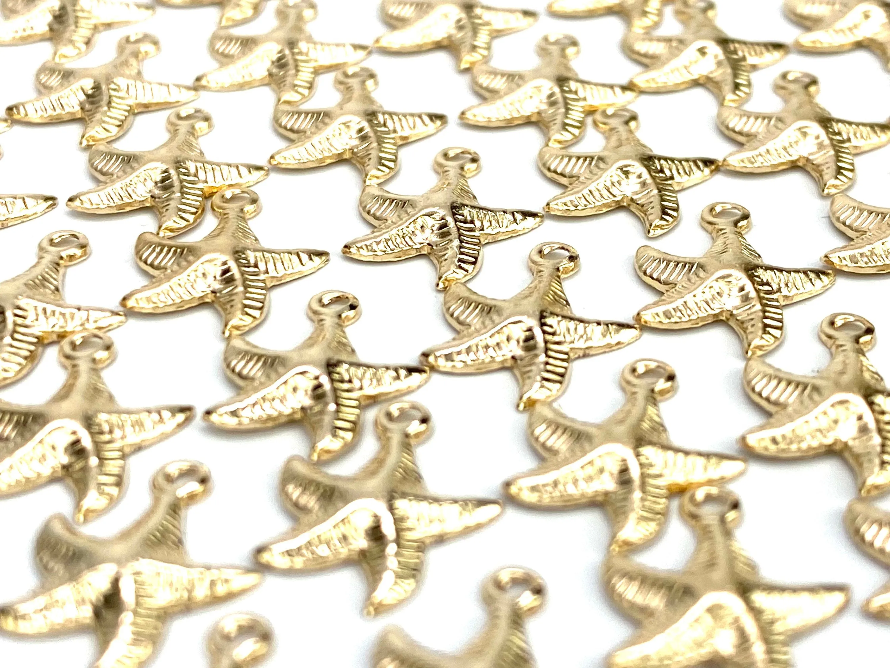 14K Gold Fill Starfish Charm w/ Bail , 10.0mm