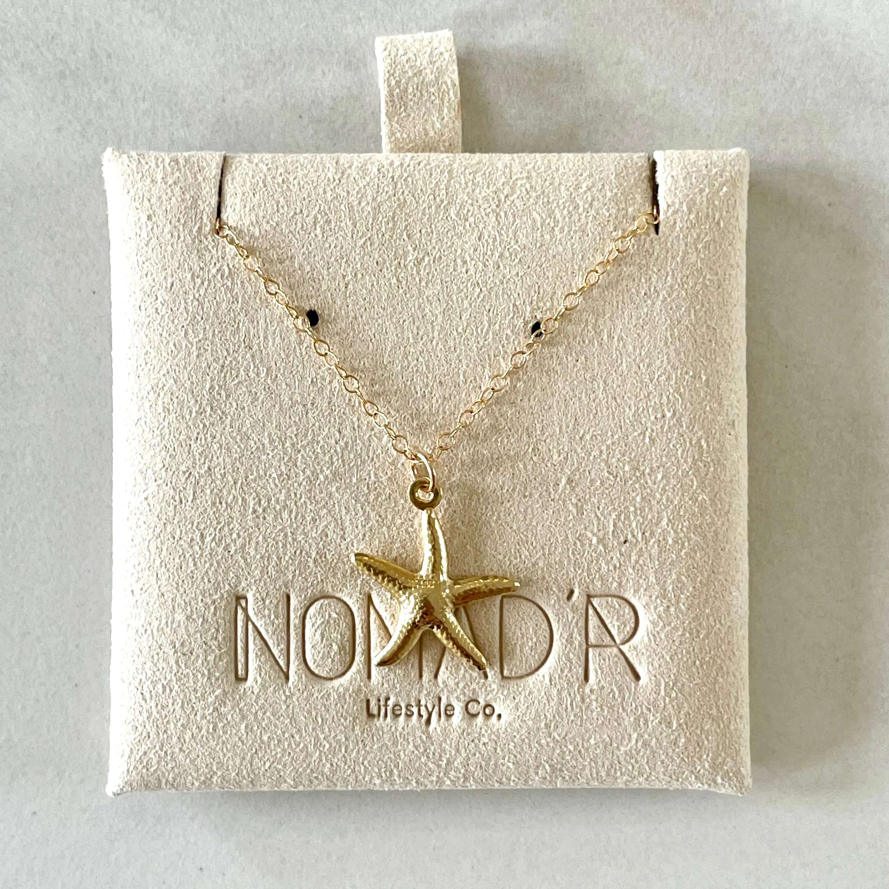 14k Gold-Filled Starfish Necklace