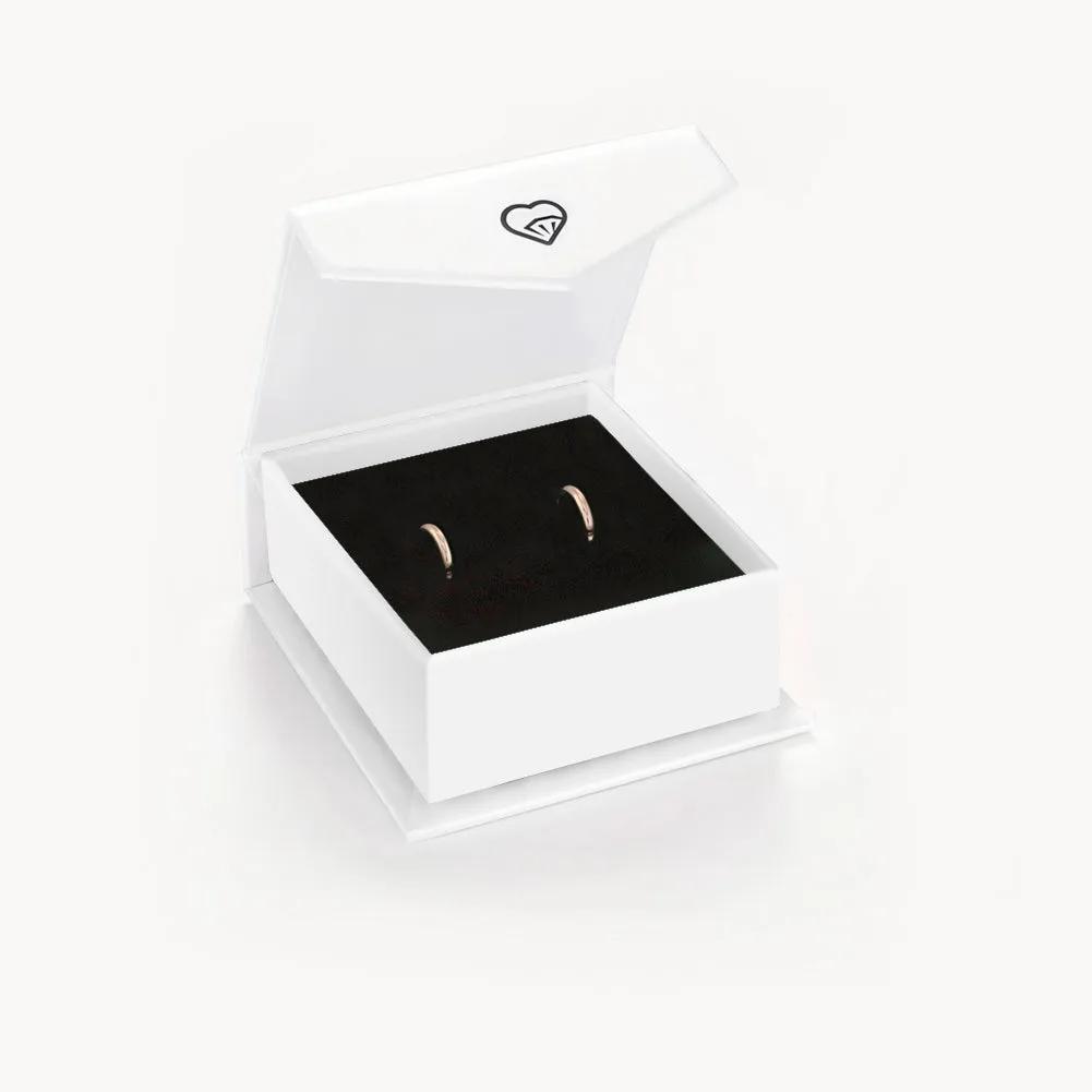 14k Gold Mini Women's Hoop Earrings