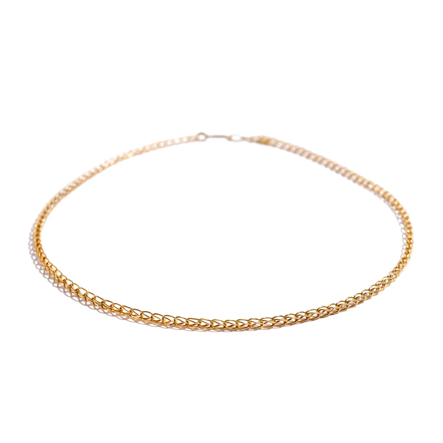 22K Gold Link Necklace