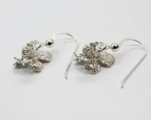 925 Sterling Silver Turkey Dangle Earrings
