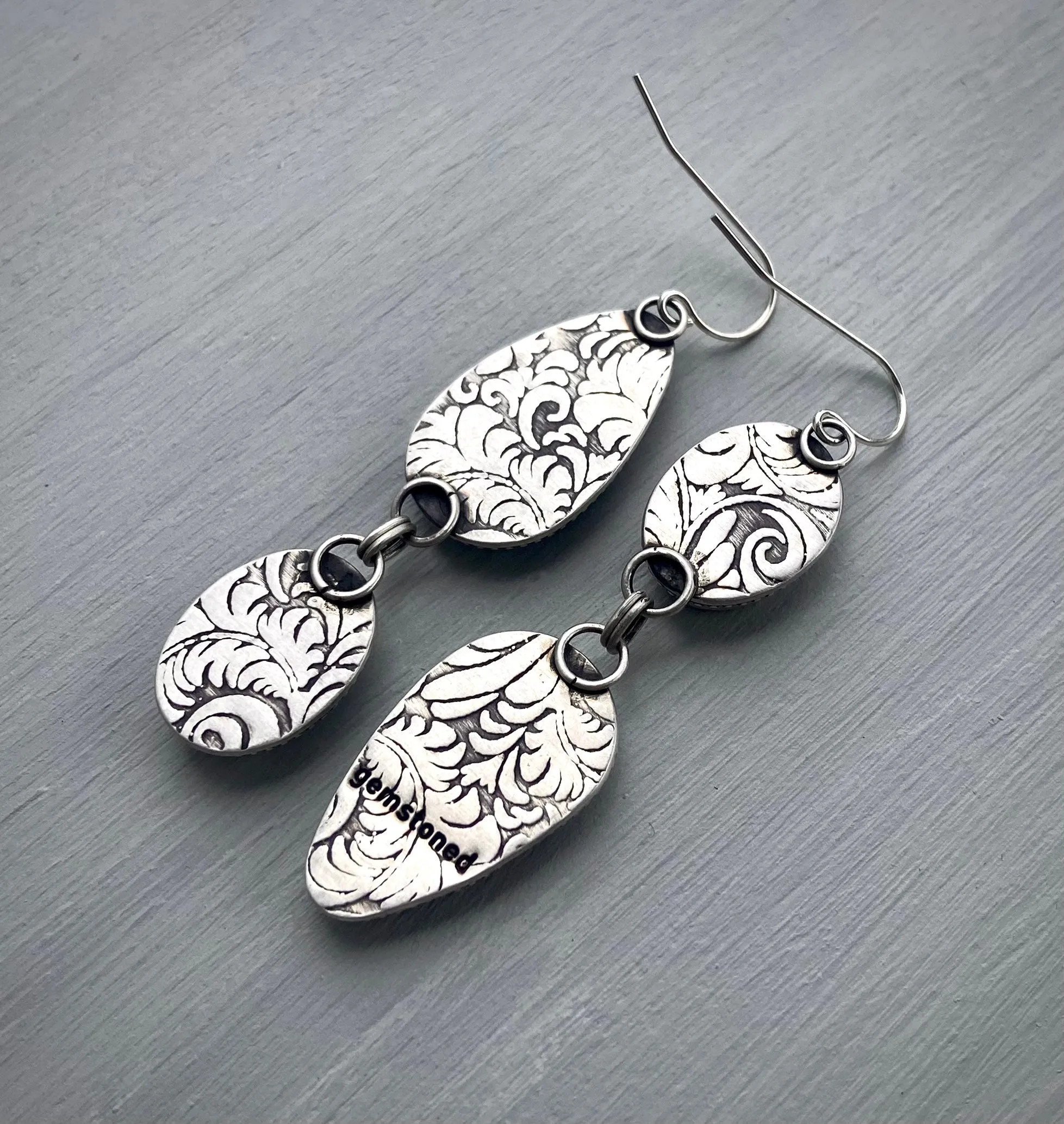Abalone & Turquoise Earrings