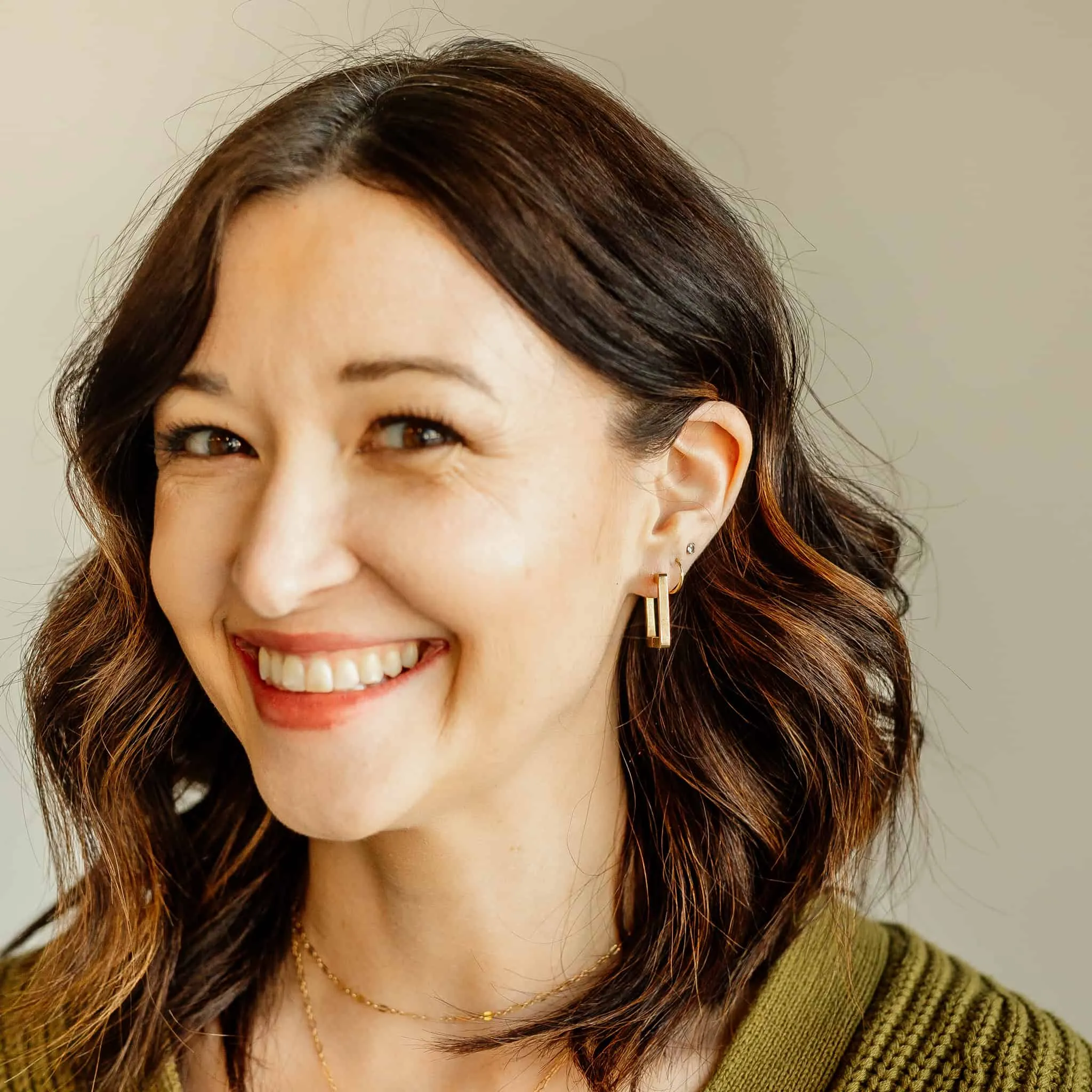 Alex Square Hoop Earrings