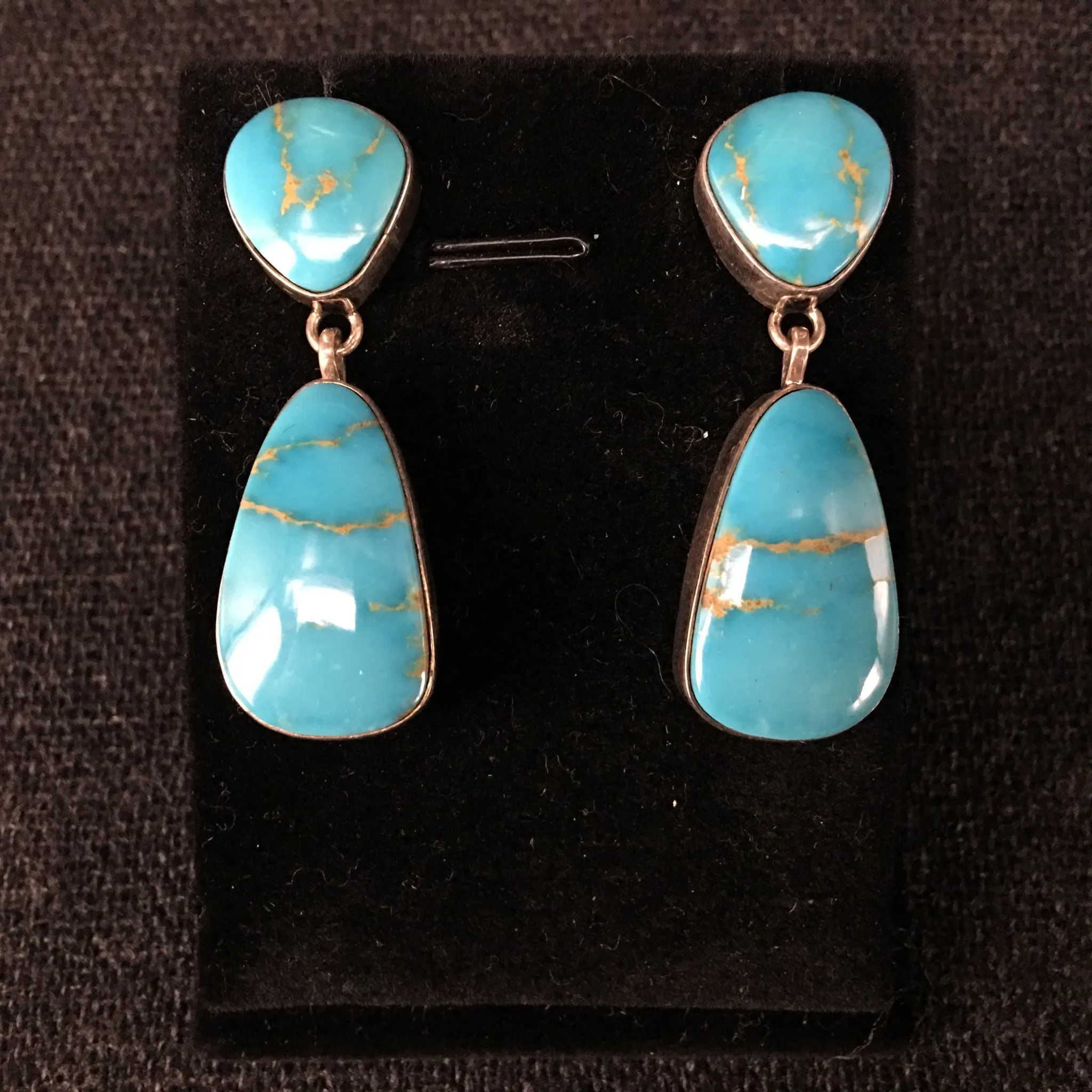 American Indian Turquoise Earrings