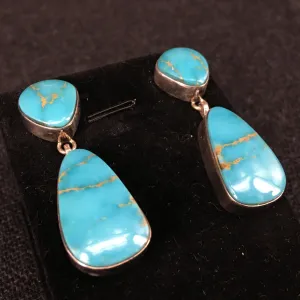 American Indian Turquoise Earrings