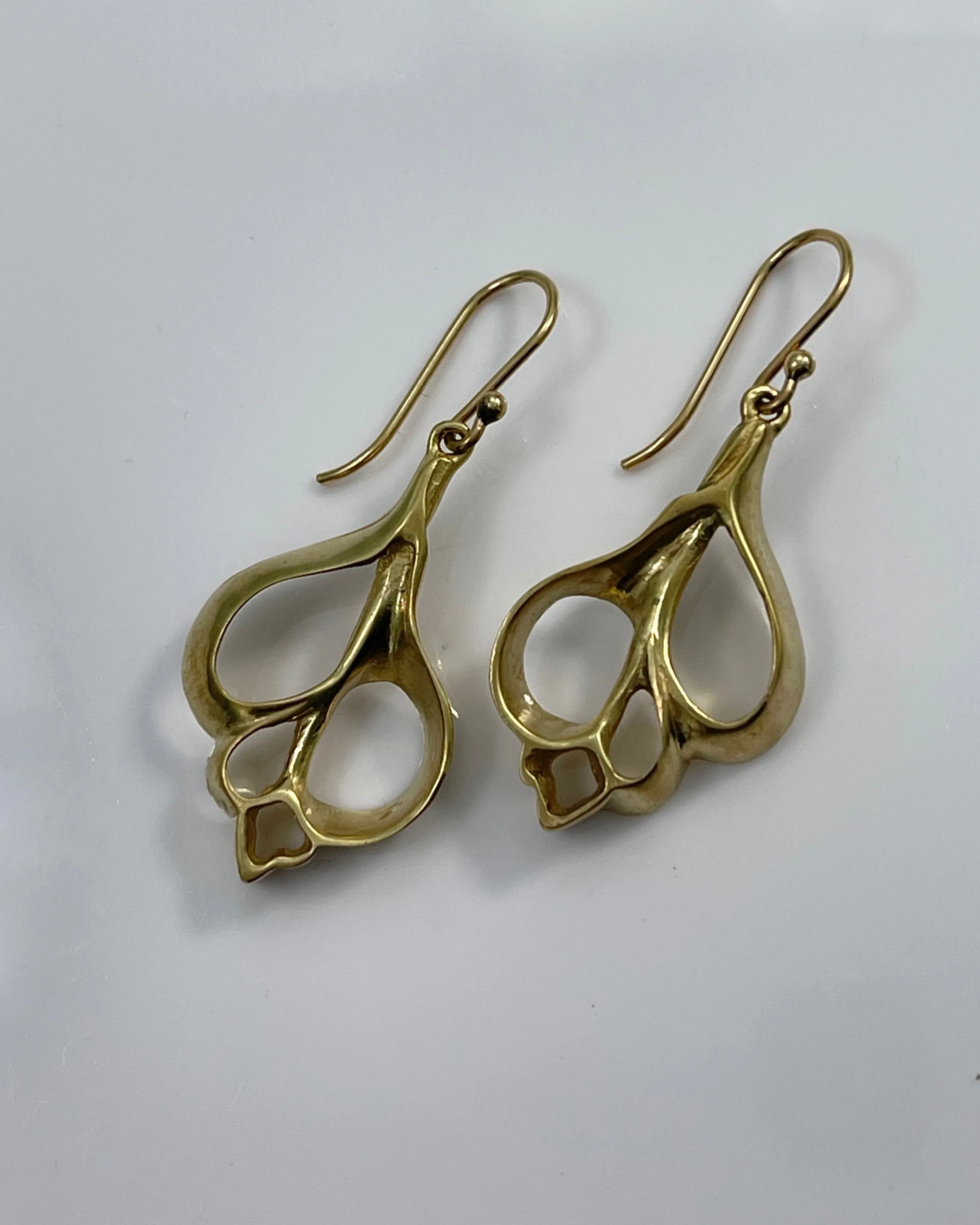 Annette Ferdinandsen Small Fancy Shell Slice Earrings