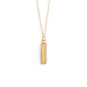 Aqua Pendant Necklace