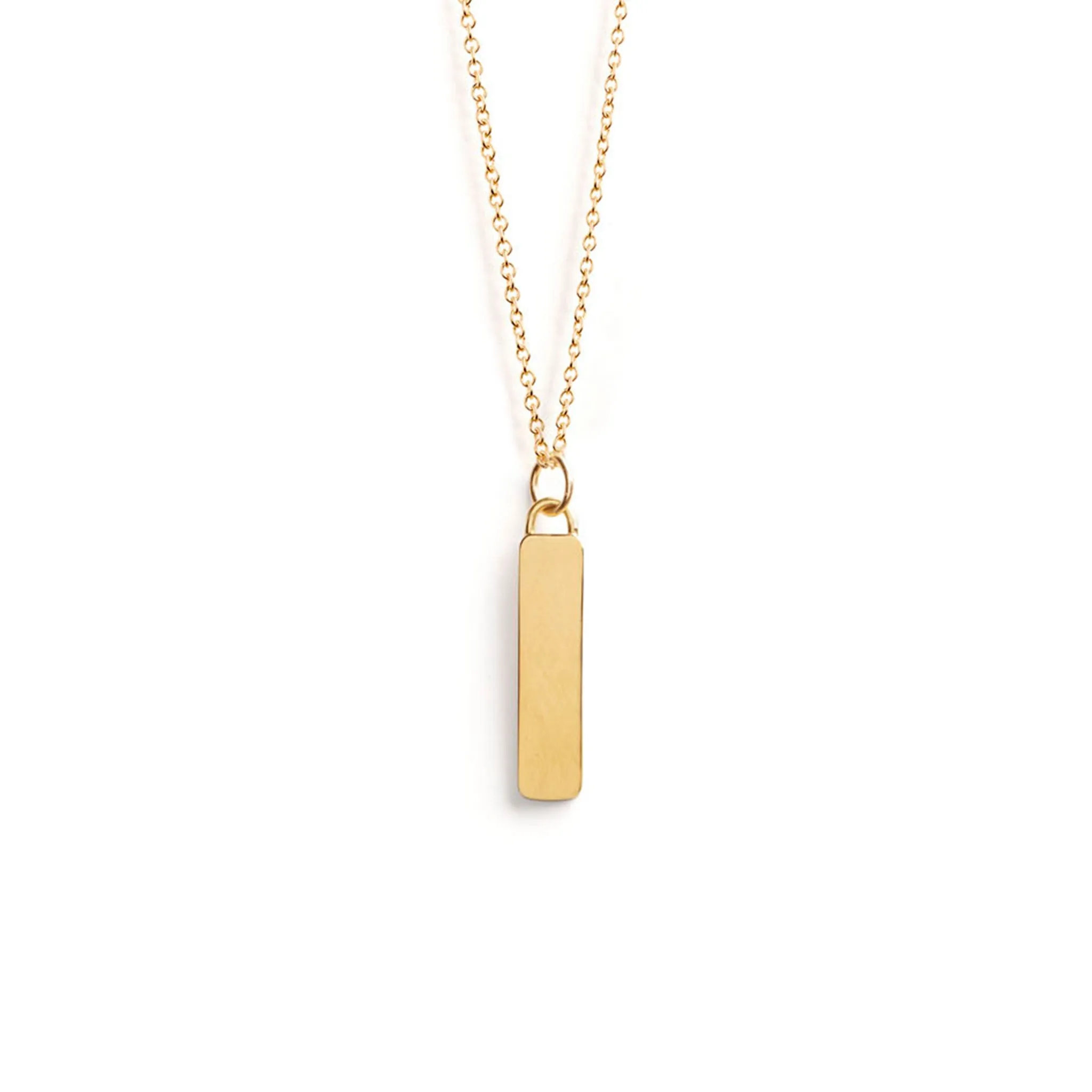 Aqua Pendant Necklace