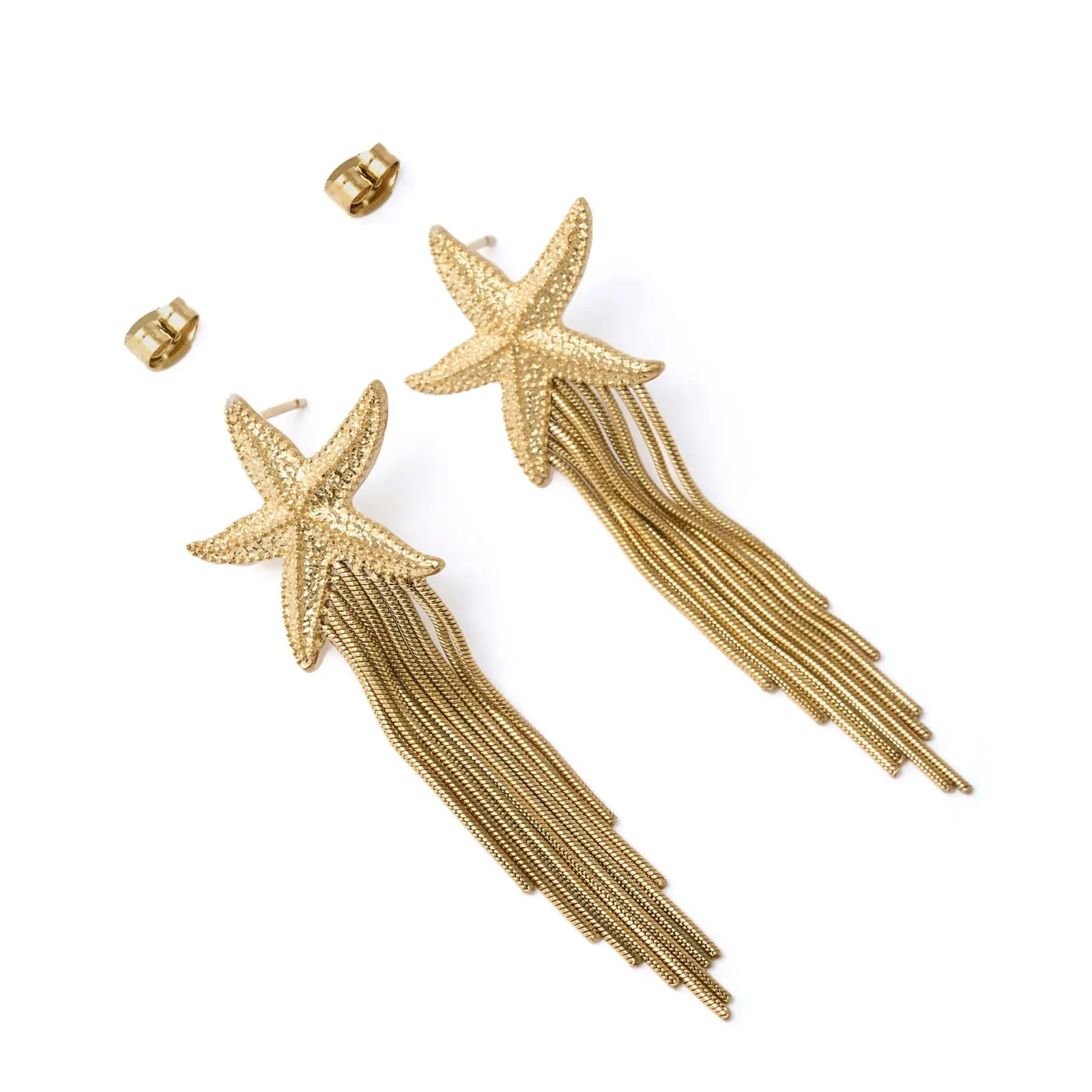 ARMS OF EVE | SHOOTING STAR GOLD EARRINGS