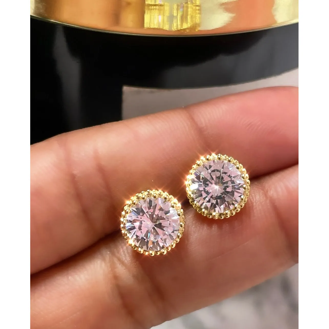 Bailey Crystal Studs