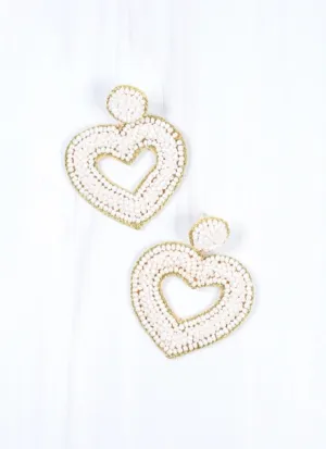 Be mine Beaded Earring