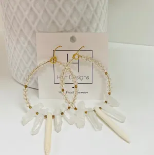 Beaded Azgate Earring