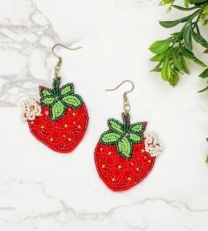 Beaded Berry Dangle