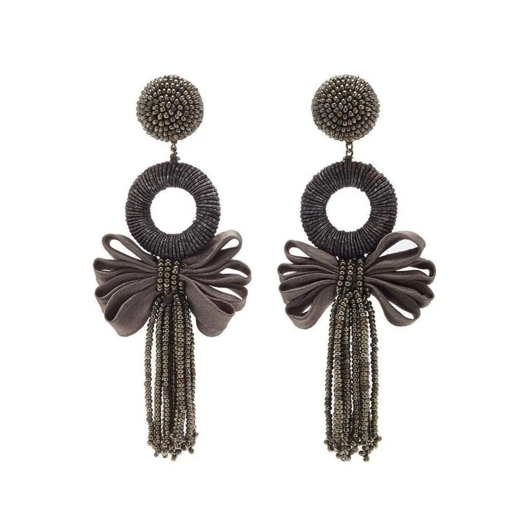 Bejing Mystic Grey Earrings