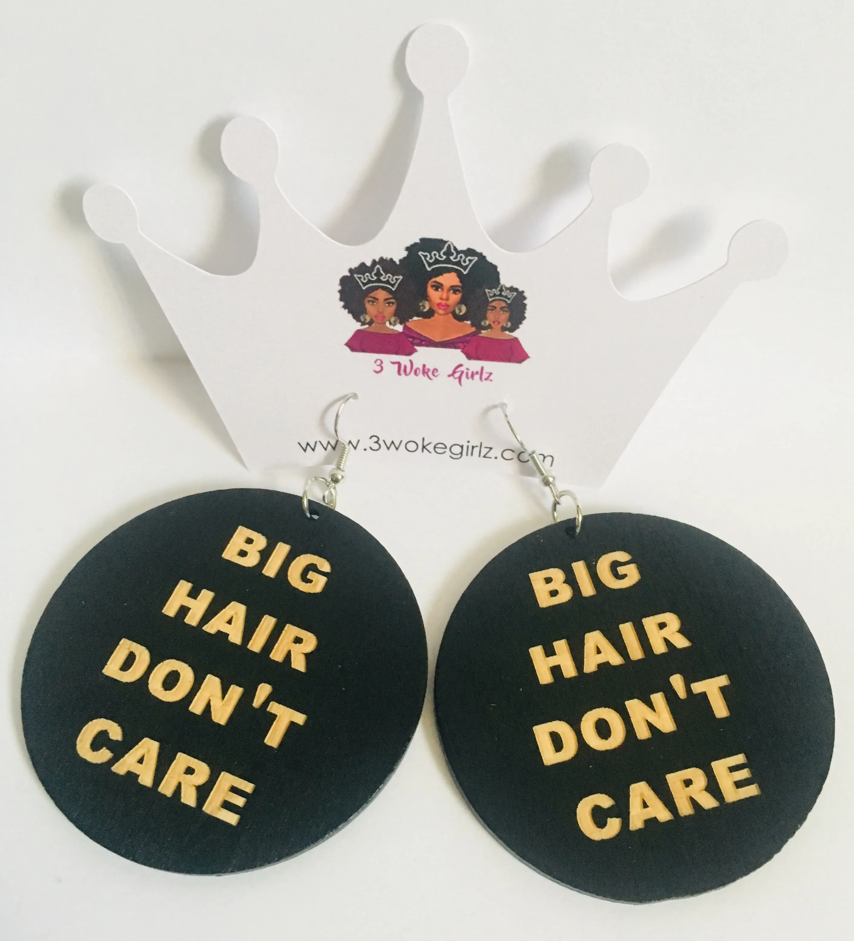 Big Hair Don't Care Earrings