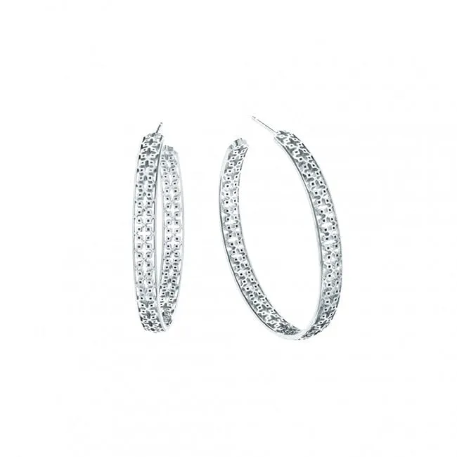 Birks Sterling Muse 40mm Hoops