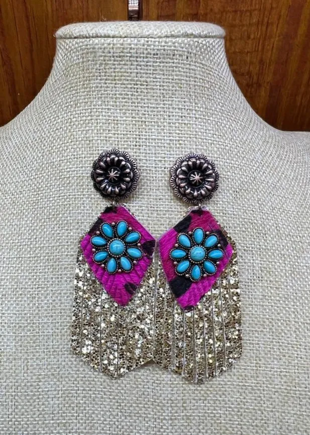 Blossom Tassel Earrings