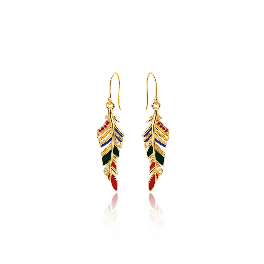 BoHo Feather Drops