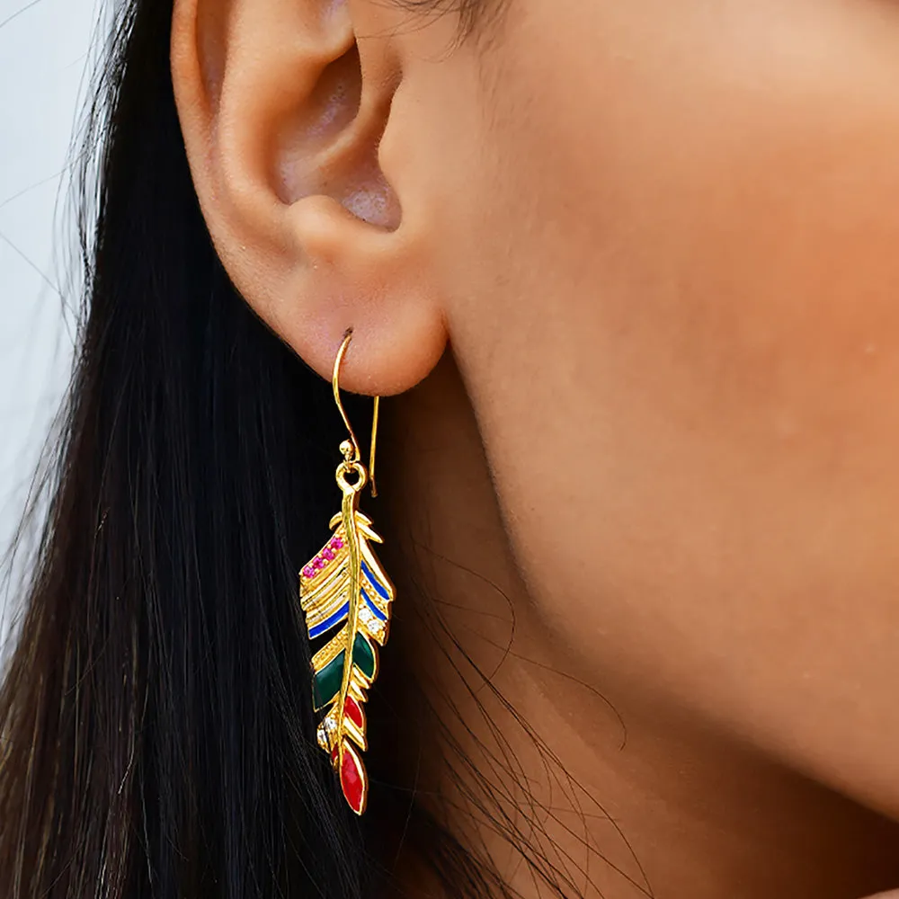 BoHo Feather Drops