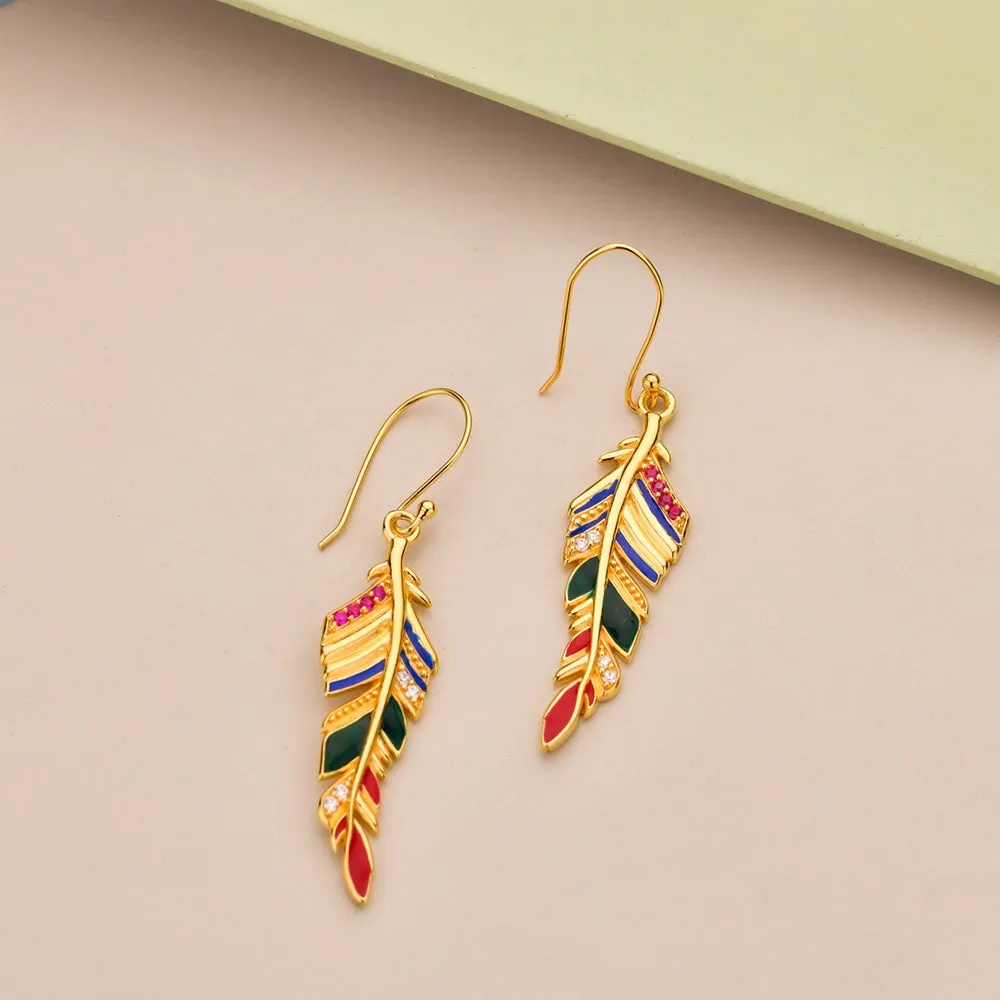 BoHo Feather Drops