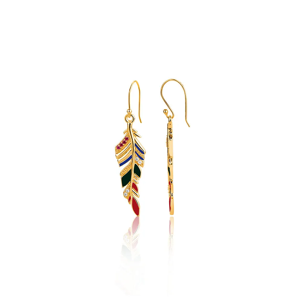 BoHo Feather Drops