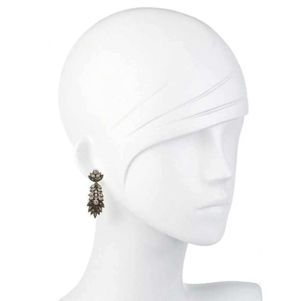 Borgese Feather Drop Earrings