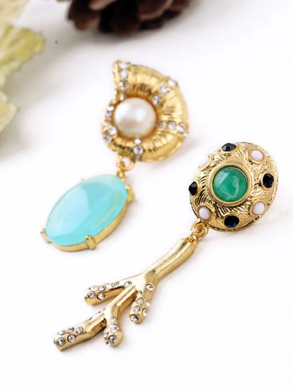 Branches Irregular Shape Earrings