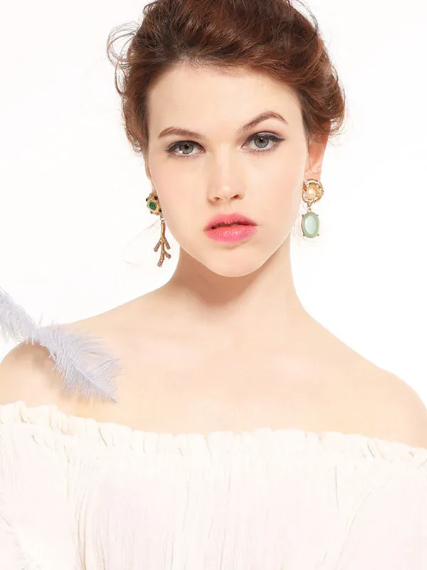 Branches Irregular Shape Earrings