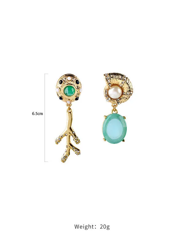 Branches Irregular Shape Earrings