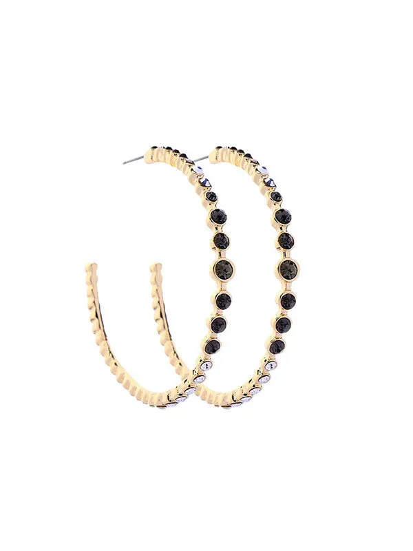 Brilliant Colour Exaggerated Earrings