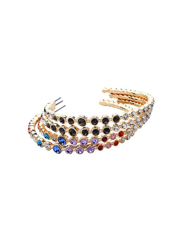 Brilliant Colour Exaggerated Earrings
