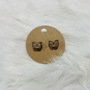 Butterfly Stud