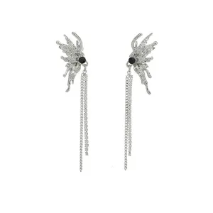 Butterfly Tassel Earrings