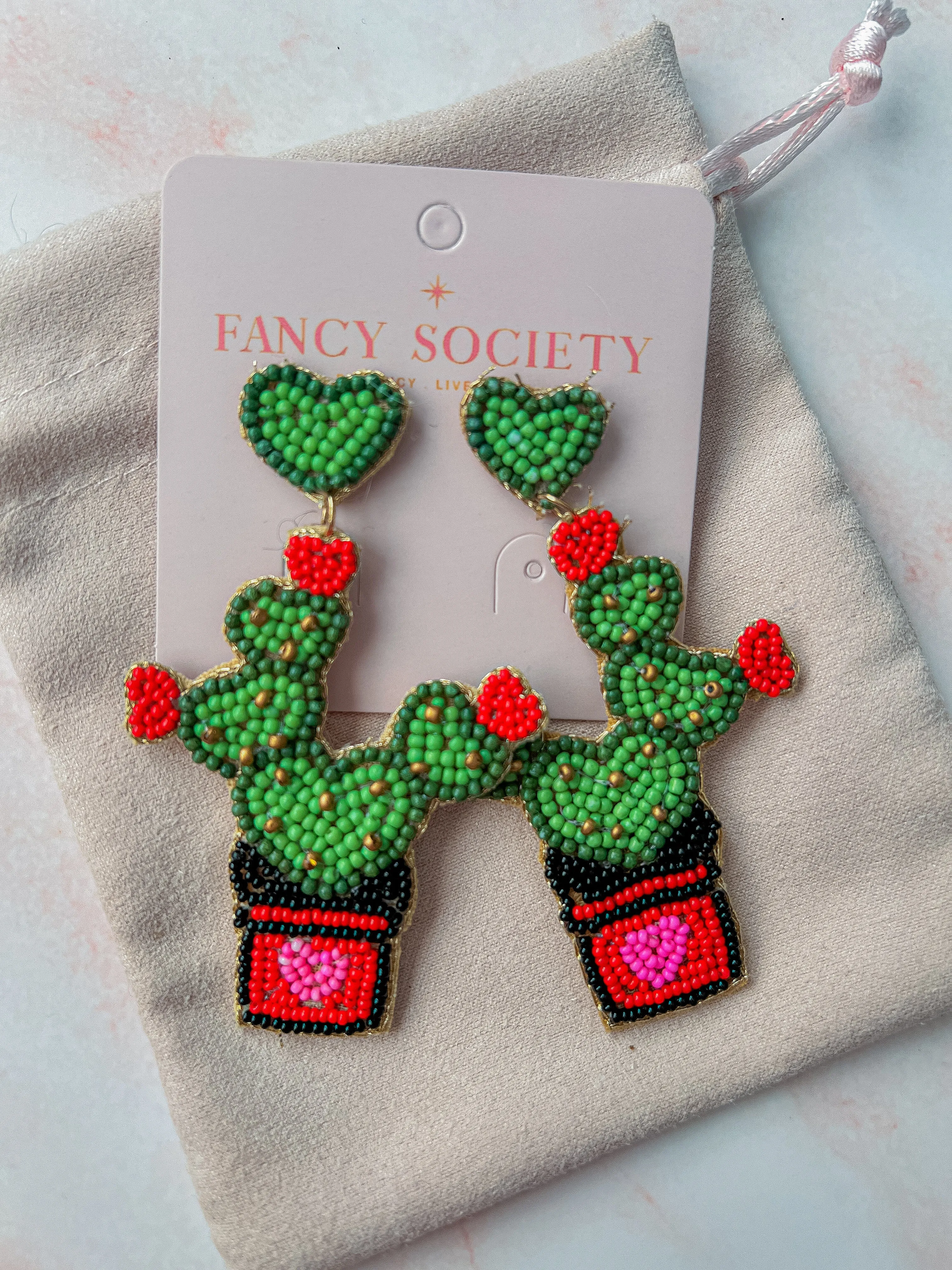 Cactus Love Earrings