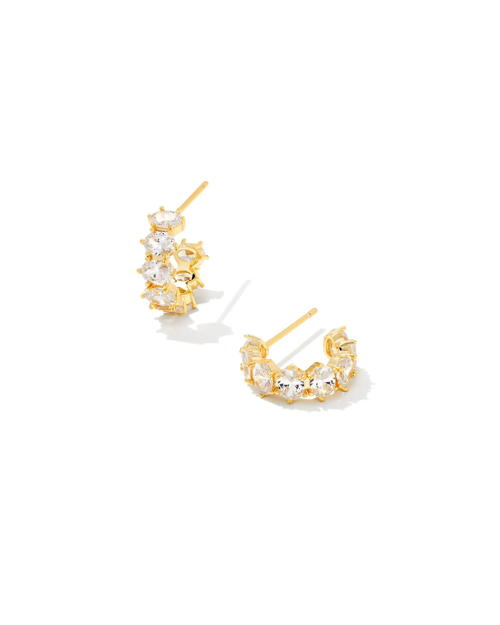 Cailin Crystal Huggie Earring