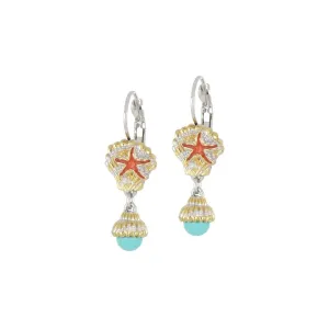 Caraíba Collection Shell French Wire Earrings