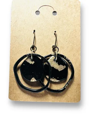 Clay Circle Earrings
