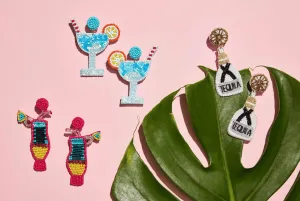 Cocktail Beaded Earrings