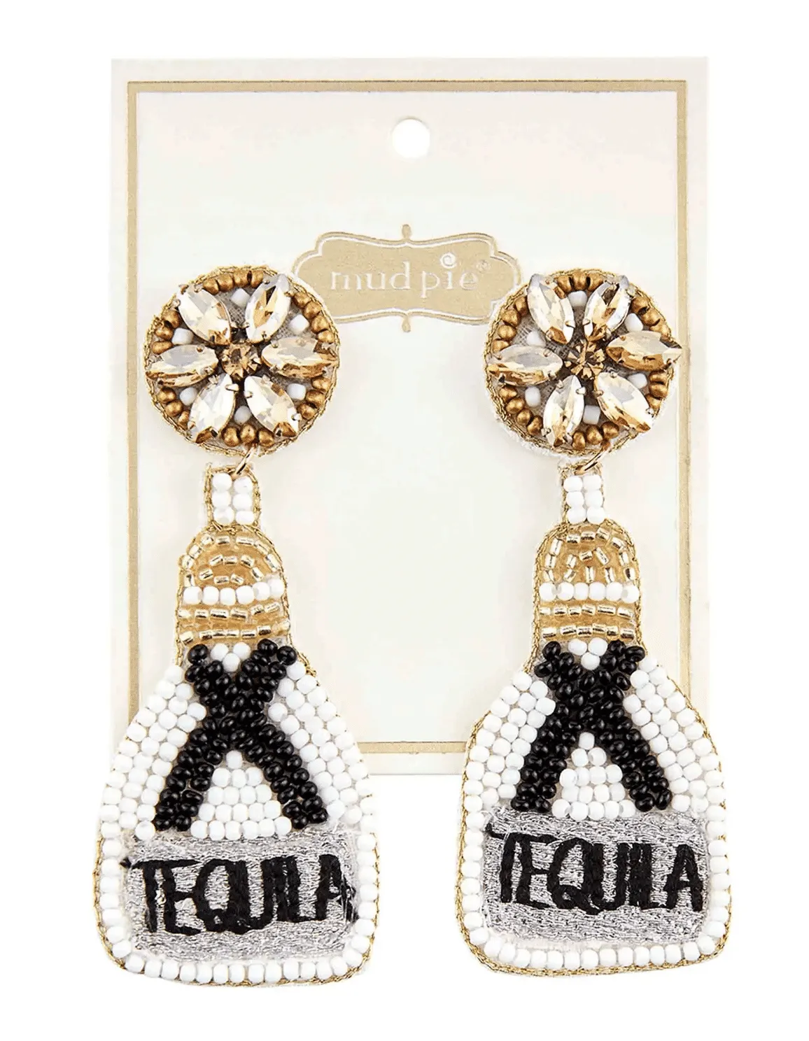Cocktail Beaded Earrings