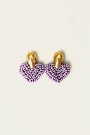 Coeur Tombants Earrings