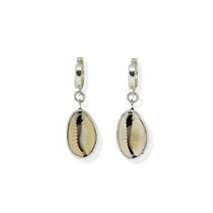 Concha Natural Large Puka Earrings