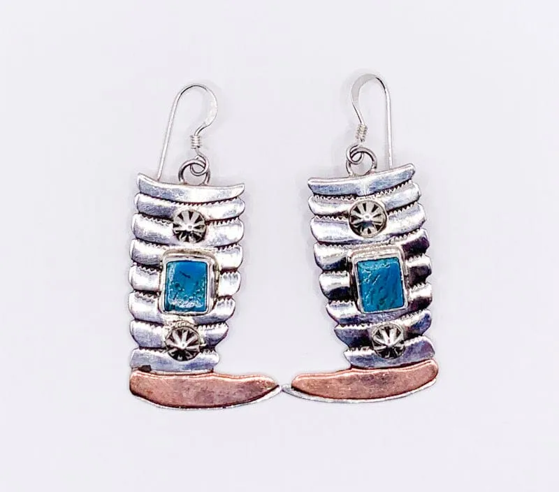 Cowgirl Boot Earrings