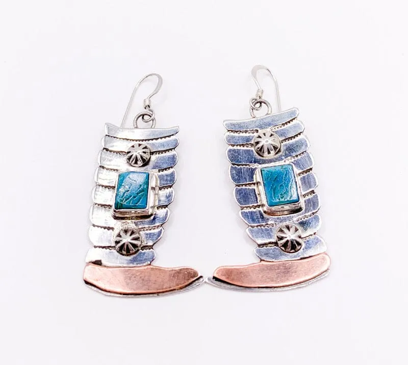 Cowgirl Boot Earrings