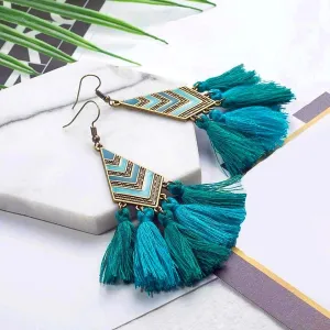Cozumel Tassel Earrings