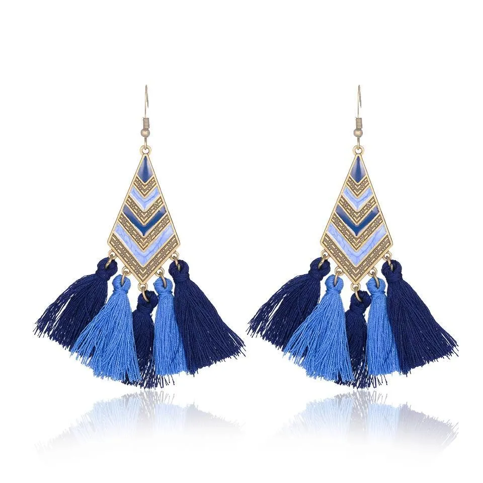 Cozumel Tassel Earrings