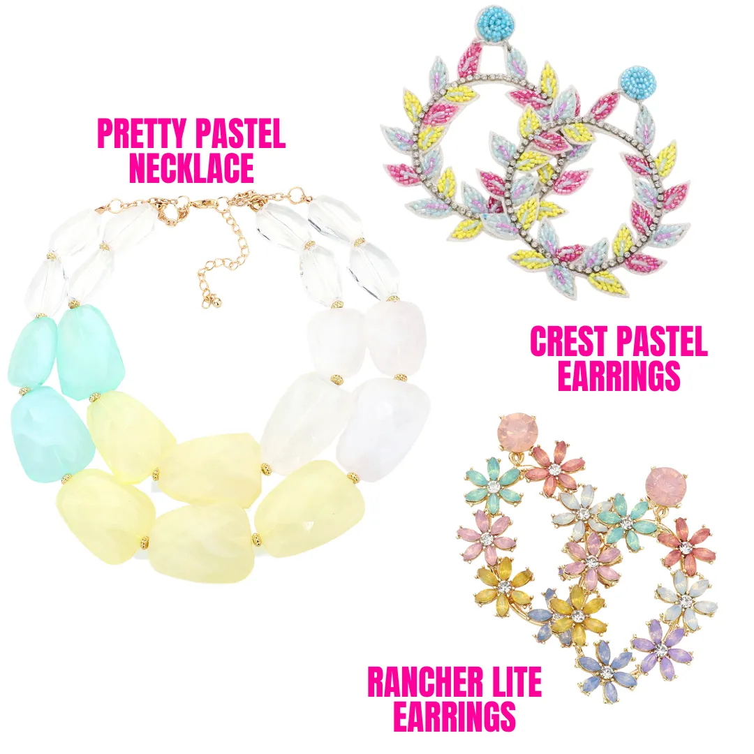Crest Pastel Earrings