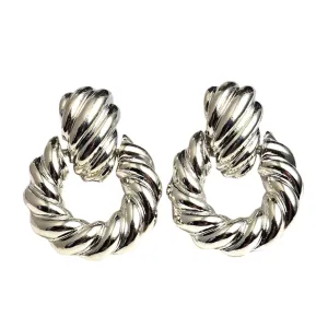 Cross Border Hoop Earrings