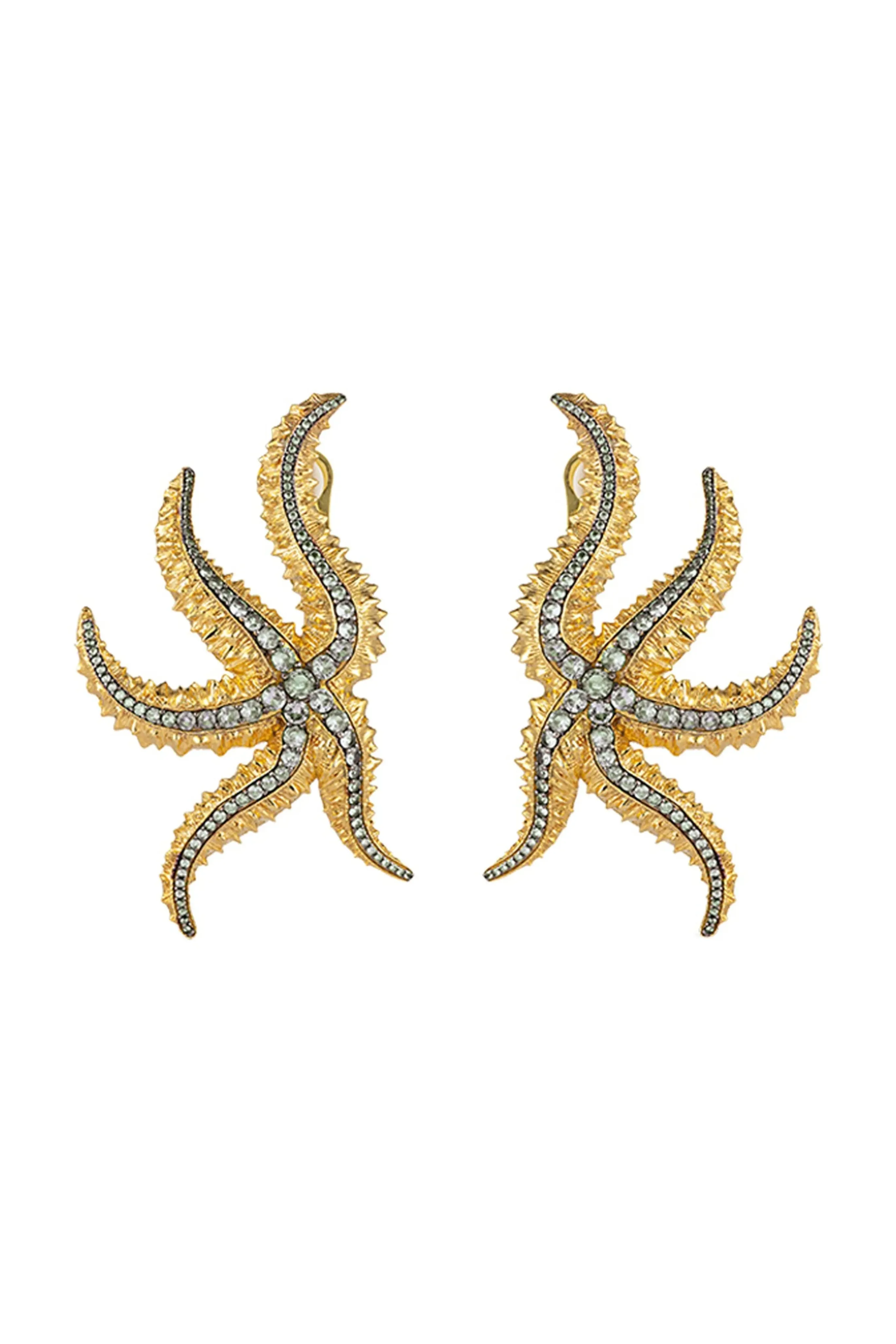 Crystal Sirena Earrings