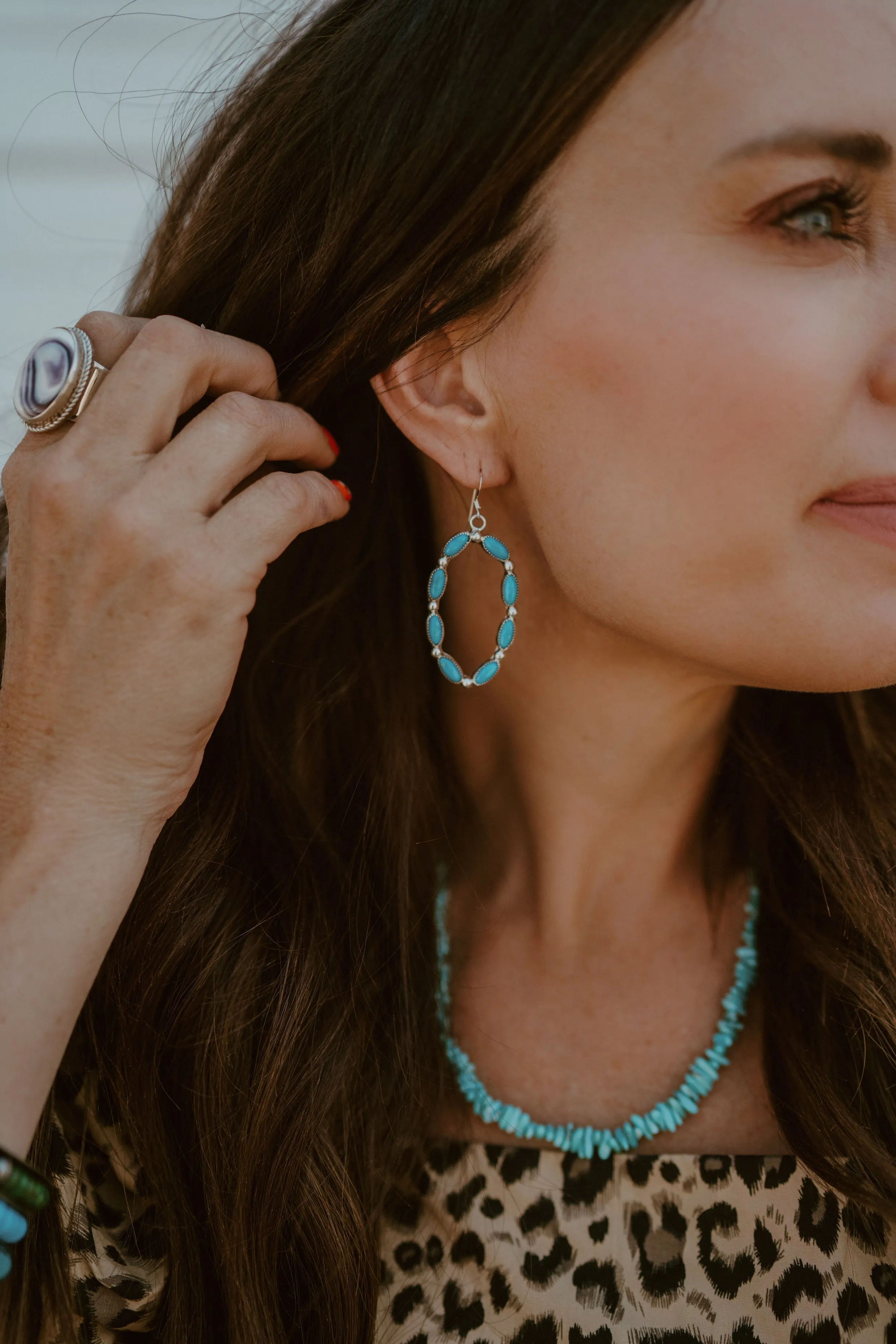 Dallas Earrings | Turquoise