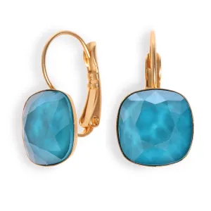 Date Night Earrings - Light Blue Crystal